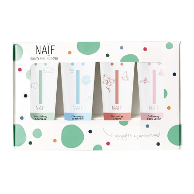 NAIF Mini Set Baby Reise 4x travel size prod