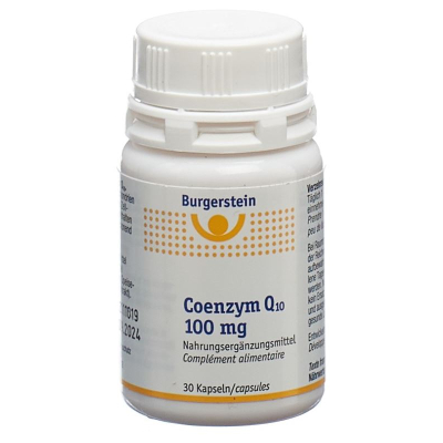 Burgerstein Coenzyme Q10 капсули 100 mg консерва 30 бр