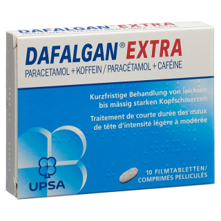 Dafalgan Extra Filmtabl 500/65 мг 10 Stk