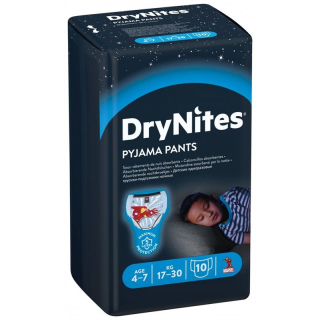 HUGGIES DRYNITES night nappies boy 4-7 years