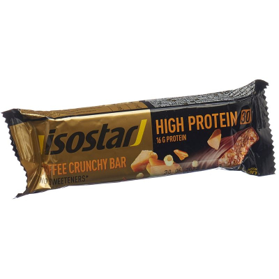 Isostar high protein riegel toffee crunchy 55 гр