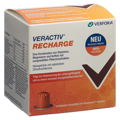 Veractiv បញ្ចូលទឹកប្រាក់ nespresso kapseln alu