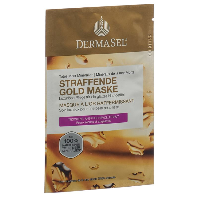 DERMASEL Maska Qızıl D/F