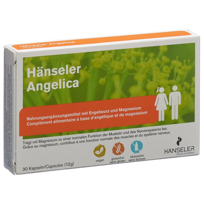 HÄNSELER Angelica Kaps - Natural Dietary Supplement