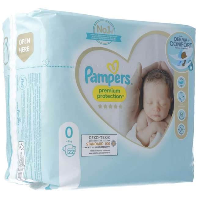 Pampers New Baby Micro 1-2.5kg Carrying Pack 22 Pcs