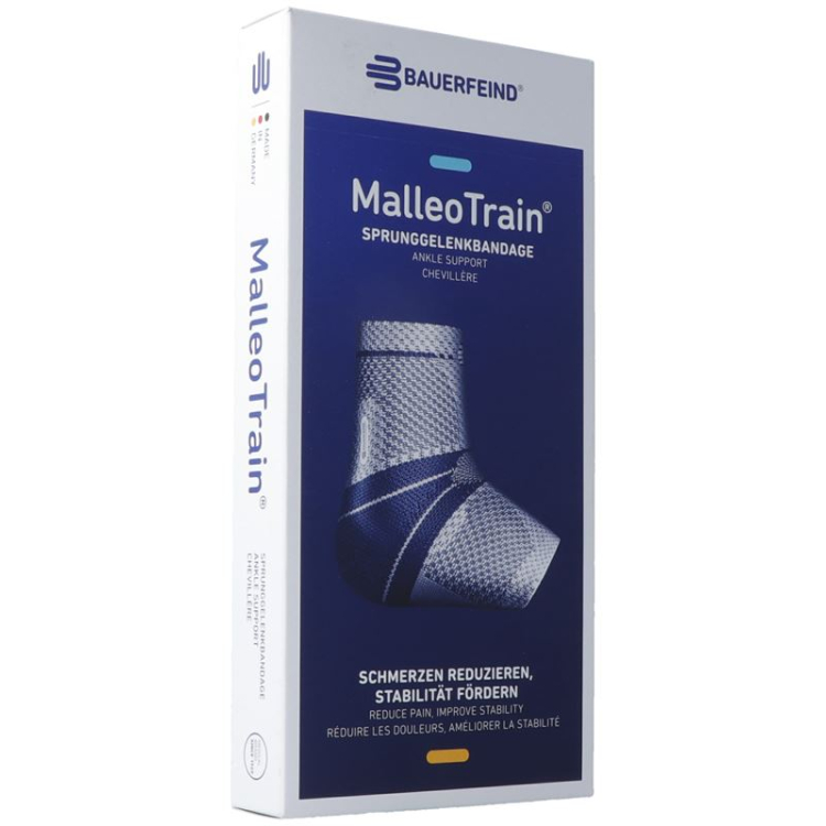 MalleoTrain Aktivbandage Gr4 rett titan