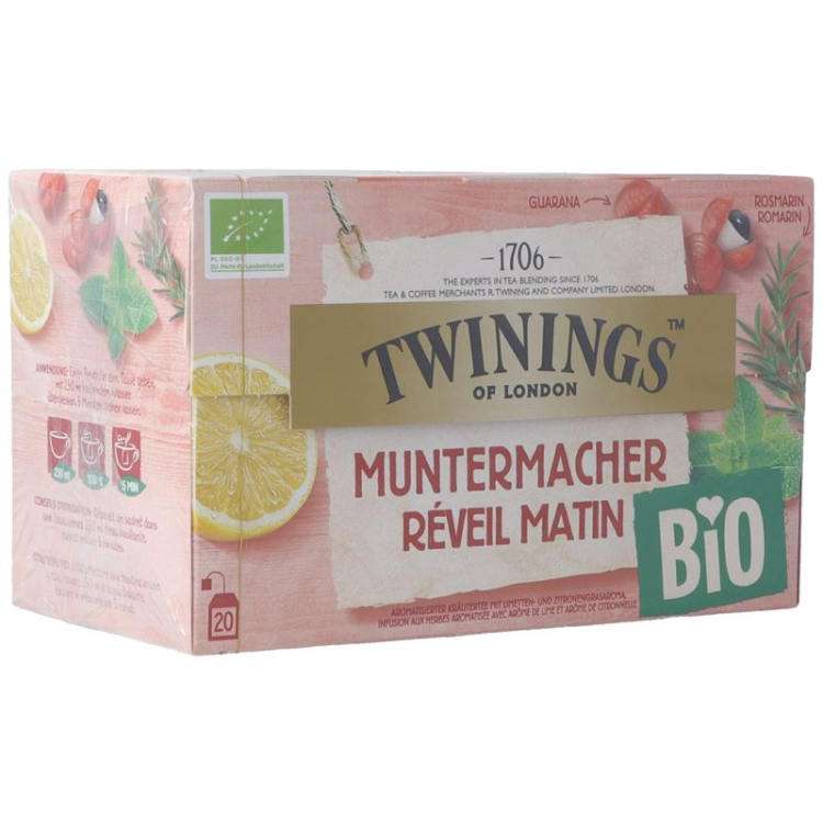 Twinings Muntermacher Bio 20 Btl 1.9 гр