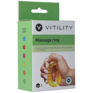 Vitility massage ring for hands