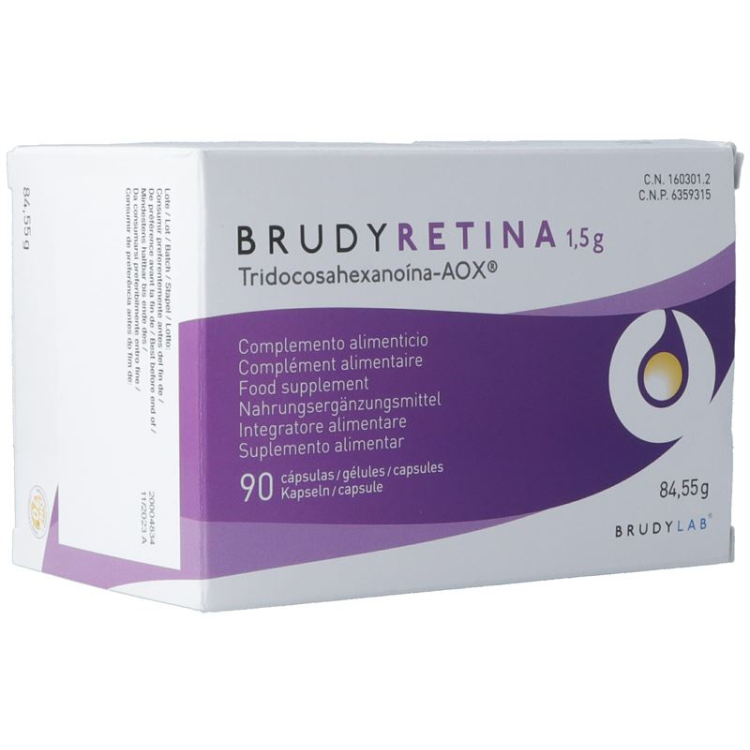 BRUDYRETINA Kaps 1.5 g Blist 90 pcs