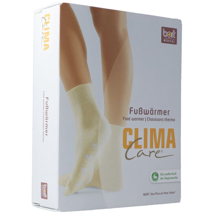 Bort ClimaCare Fusswärmer M 39-41 weiss 1 pár