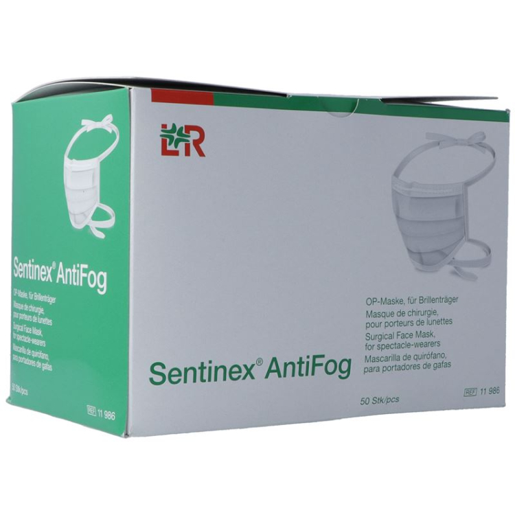 Sentinex kirurgiske masker antidugg 50 stk