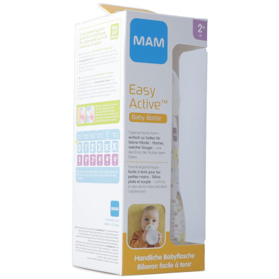 Mam easy active dojčenská fľaša fľaša 270ml 2+ monate unisex