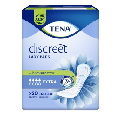 TENA LADY DISCREET EXTRA 20 PCS