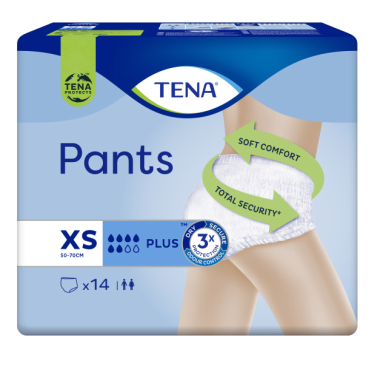 TENA Pants Plus XS 14 Stk