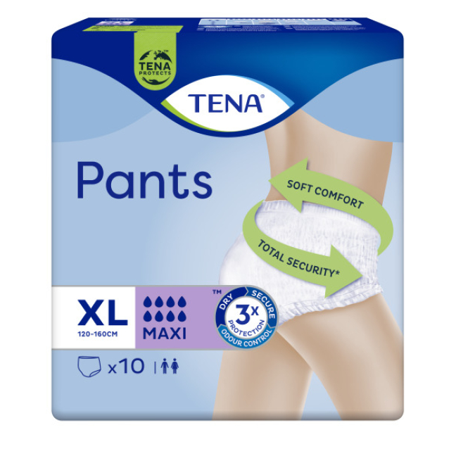 TENA Pants Maxi XL 4 x 10 pcs