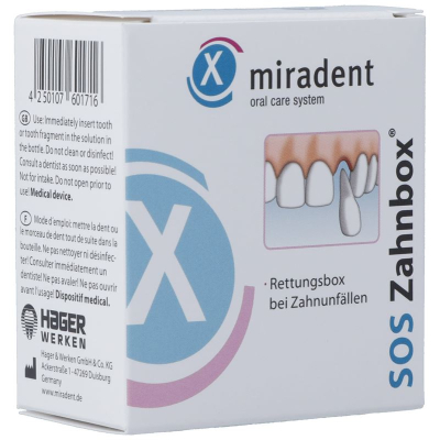 Miradent SOS tooth rescue box