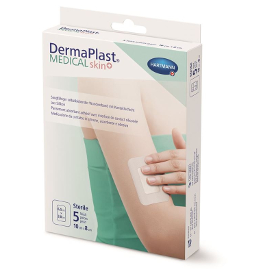 Dermaplast medicinsk hud+ 10x8cm