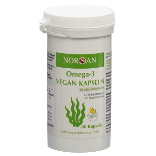 NORSAN Omega-3 caps vegan Ds 80 pcs