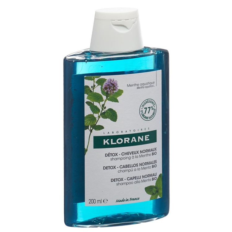 Klorane Wasserminze Bio Shampoo Fl 200ml