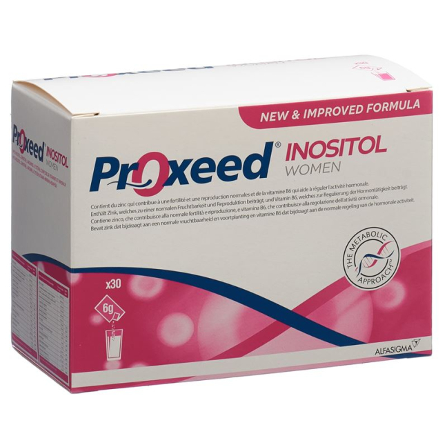 PROXEED Inozitol za ženske 30 Btl 6 g