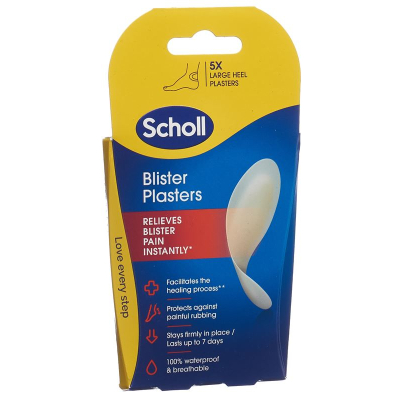 SCHOLL blister plaster heels (new)