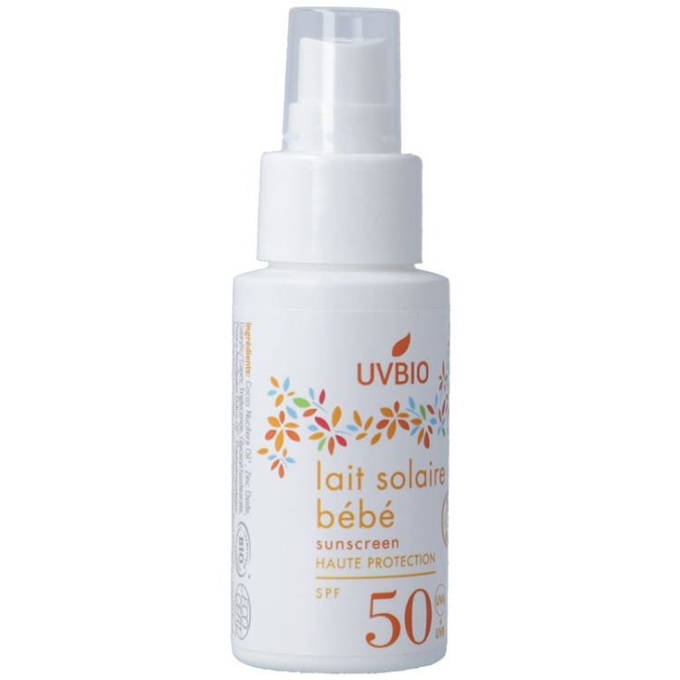 UVBIO Sonnenmilch für Babies SPF50 Bio