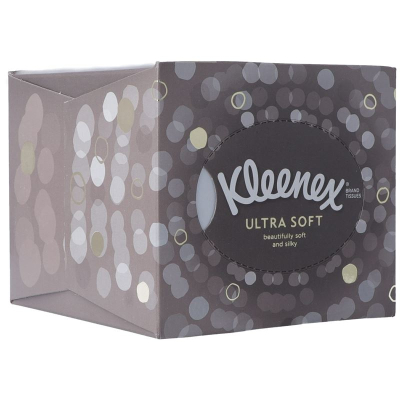 Kleenex ULTRASOFT facial tissue cubes 48 pcs