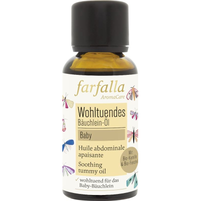 Farfalla baby wohltuendes bäuchleinöl fenchel kamille 30 ml