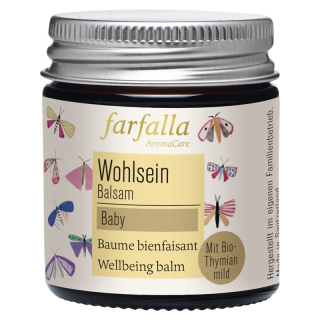 farfalla baby well-being balm thyme 30 ml