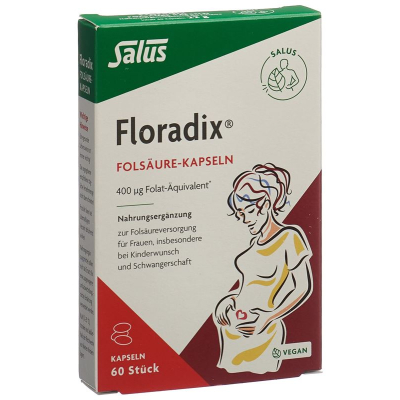 Floradix folic acid caps 60 pcs