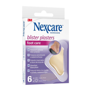 3M Nexcare blister plasters 2 sizes assorted 6 pcs