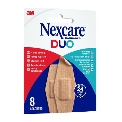 3m nexcare pflaster duo asortimentas