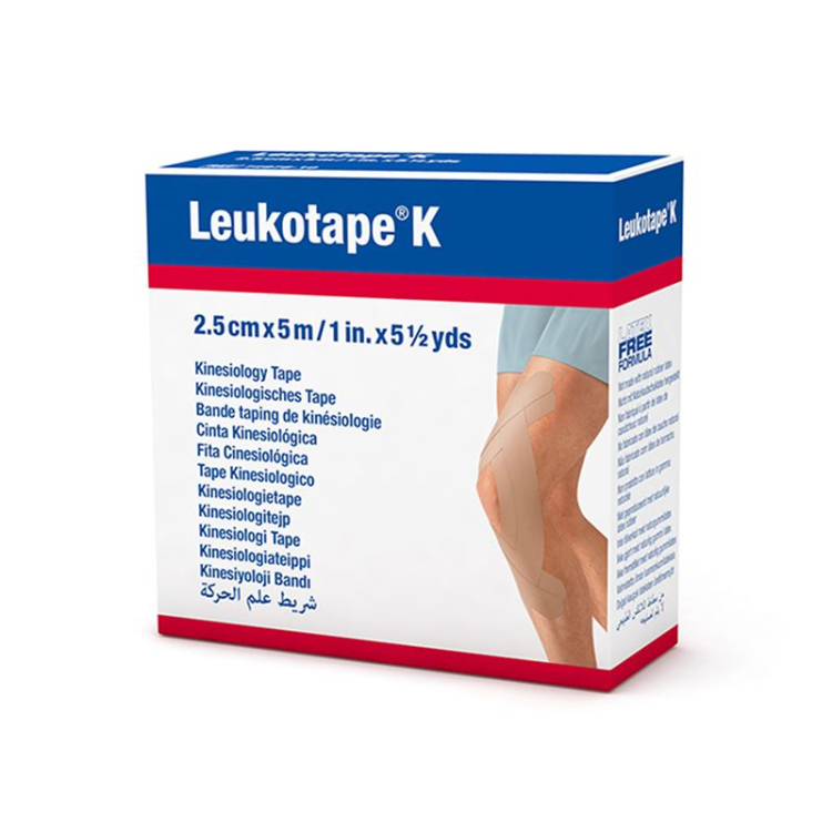 Leukotape K гипс таңғышы 5мх2,5см тері түсті 5 дана