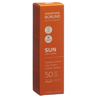 Börlind sun sun cream sun protection factor 50 (re) 75 ml
