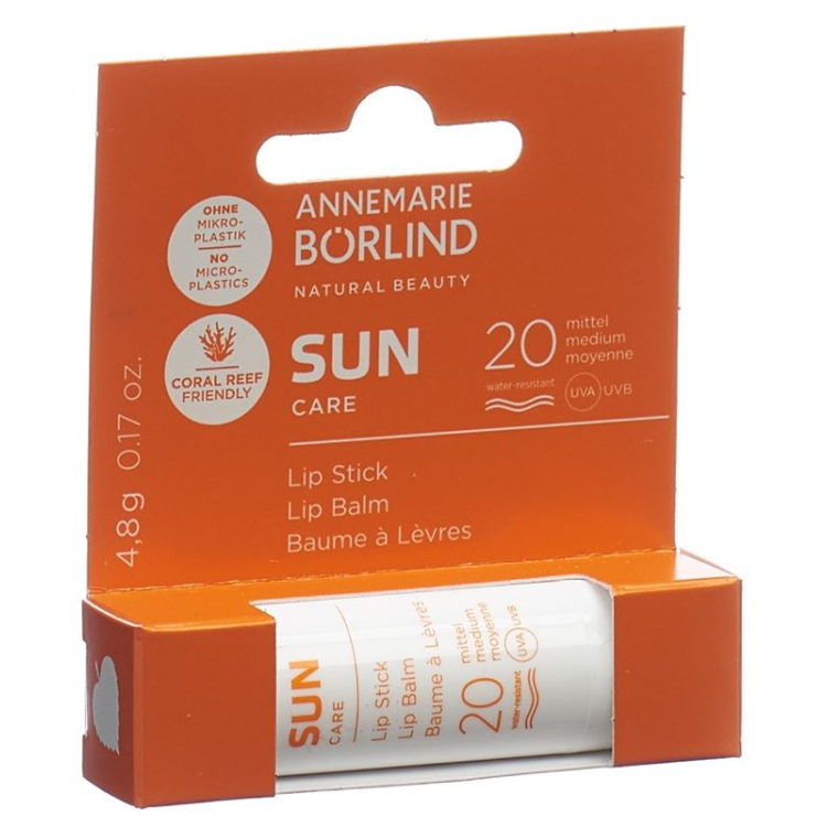 Börlind Sun Lip солнцезащитный фактор 20 стик 5 г