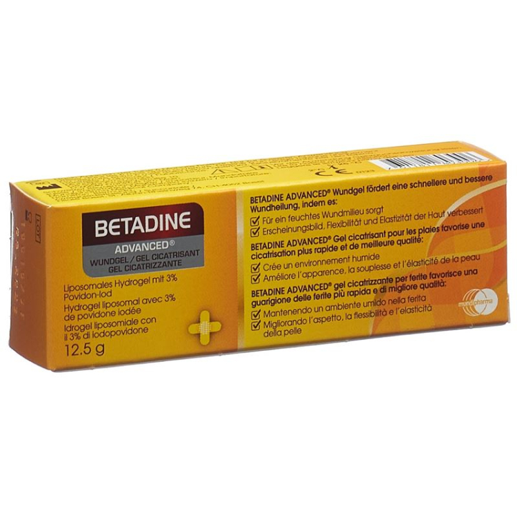 Betadine Advanced Wundgel Tb 50 克