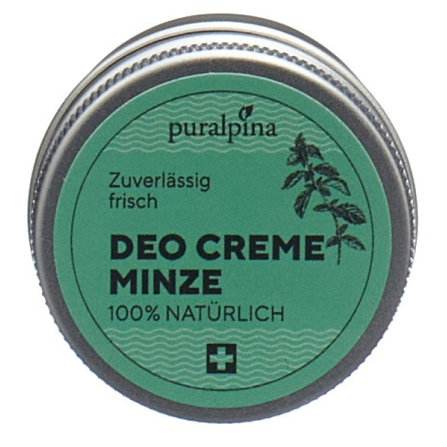 Buy PURALPINA Deo Creme Minze - Natural Deodorant Cream