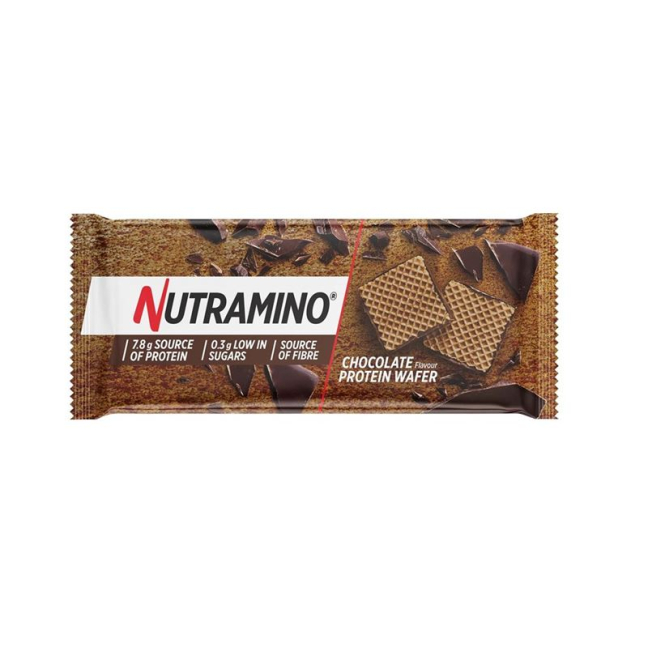 NUTRAMINO Nutra-Go Proteinwaffel Schokolade 39 g