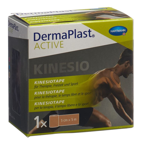 DermaPlast Active Kinesiotape 5cmx5m Skin-Colored