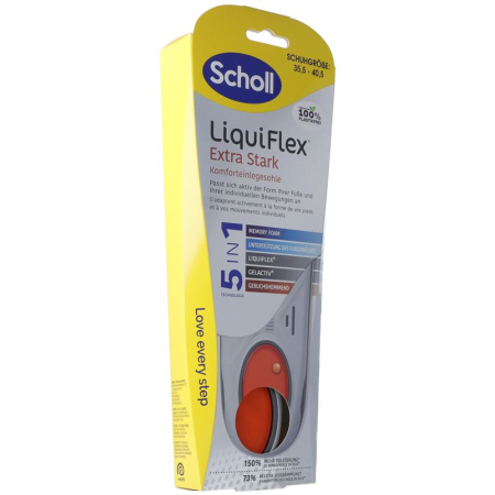 Scholl LiquidFlex Einlegesohle S Extra Support 1 пар