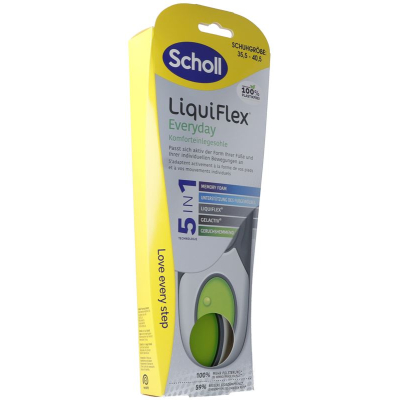 Scholl liquidflex einlegesohle s өдөр бүр 1 паар