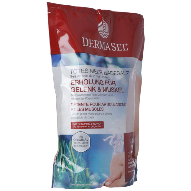 DERMASEL Badesalz Gelenk Muskel D/F - Natural Bath Salt for Muscle and Joint Pain Relief