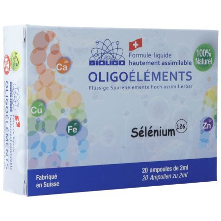 Bioligo Selenium Lös 20 Amp 2 ml