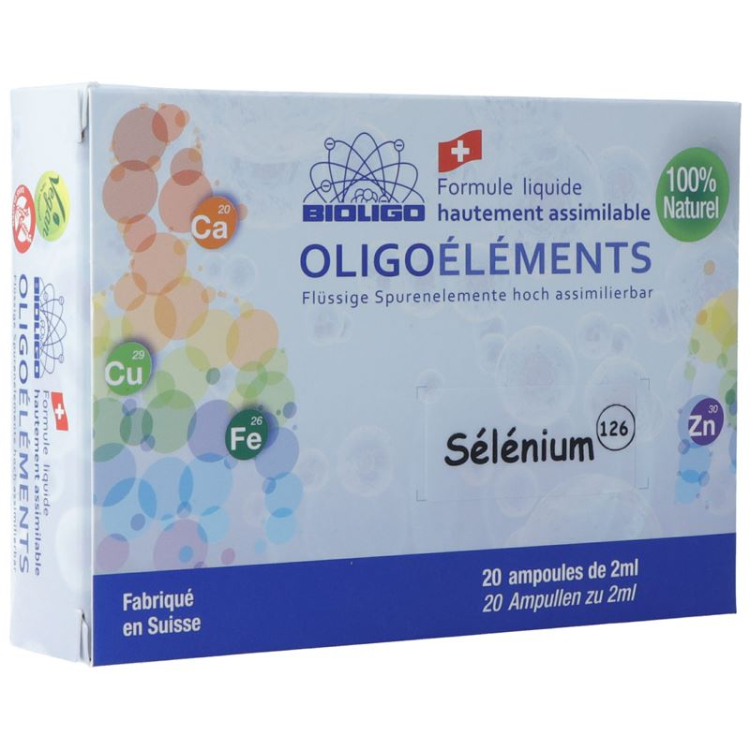 Bioligo Selenium Lös 20 Amp 2 ml