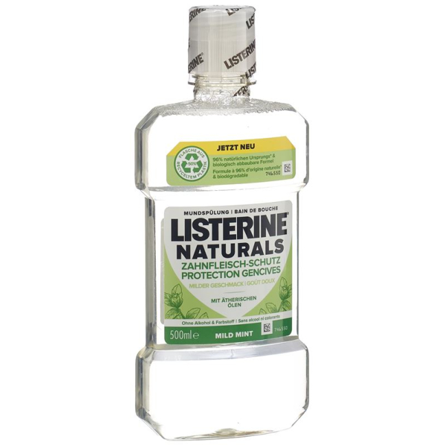 Listerine Naturals Zahnfleisch-Schutz Fl 500 мл