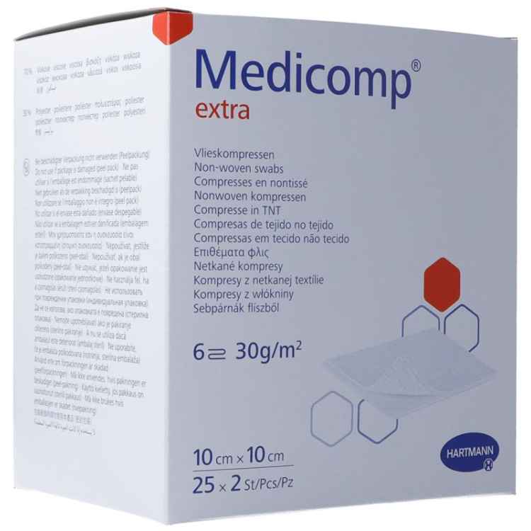 MEDICOMP 엑스트라 6 fach S30 10x10cm st