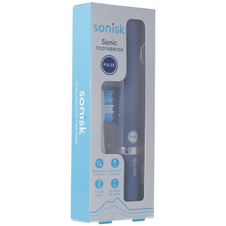 SONISK sonic toothbrush navy blue