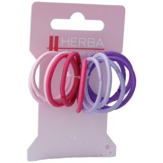 Herba Kids hair ties 3cm pink 12 pcs