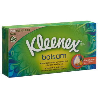 KLEENEX balm tissue box