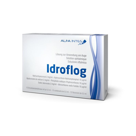 IDROFLOG solution for use on the eye